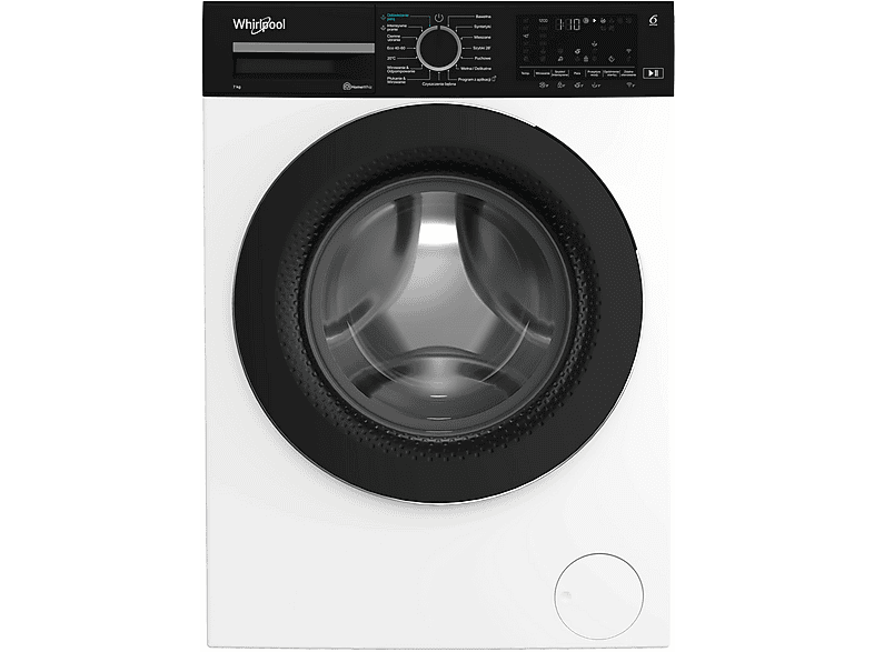 Pralka WHIRLPOOL WAM762WBBPL Slim 7kg 1200obr. HomeWhiz FreshCare+ ColdWash