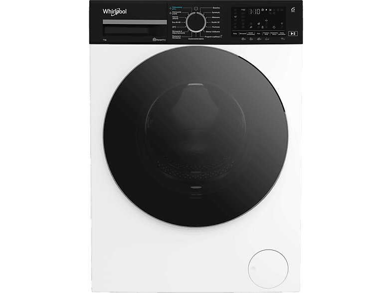Pralka WHIRLPOOL WAM764WKBCPL Slim 7kg 1400obr. HomeWhiz FreshCare+ ColdWash Biało-czarny