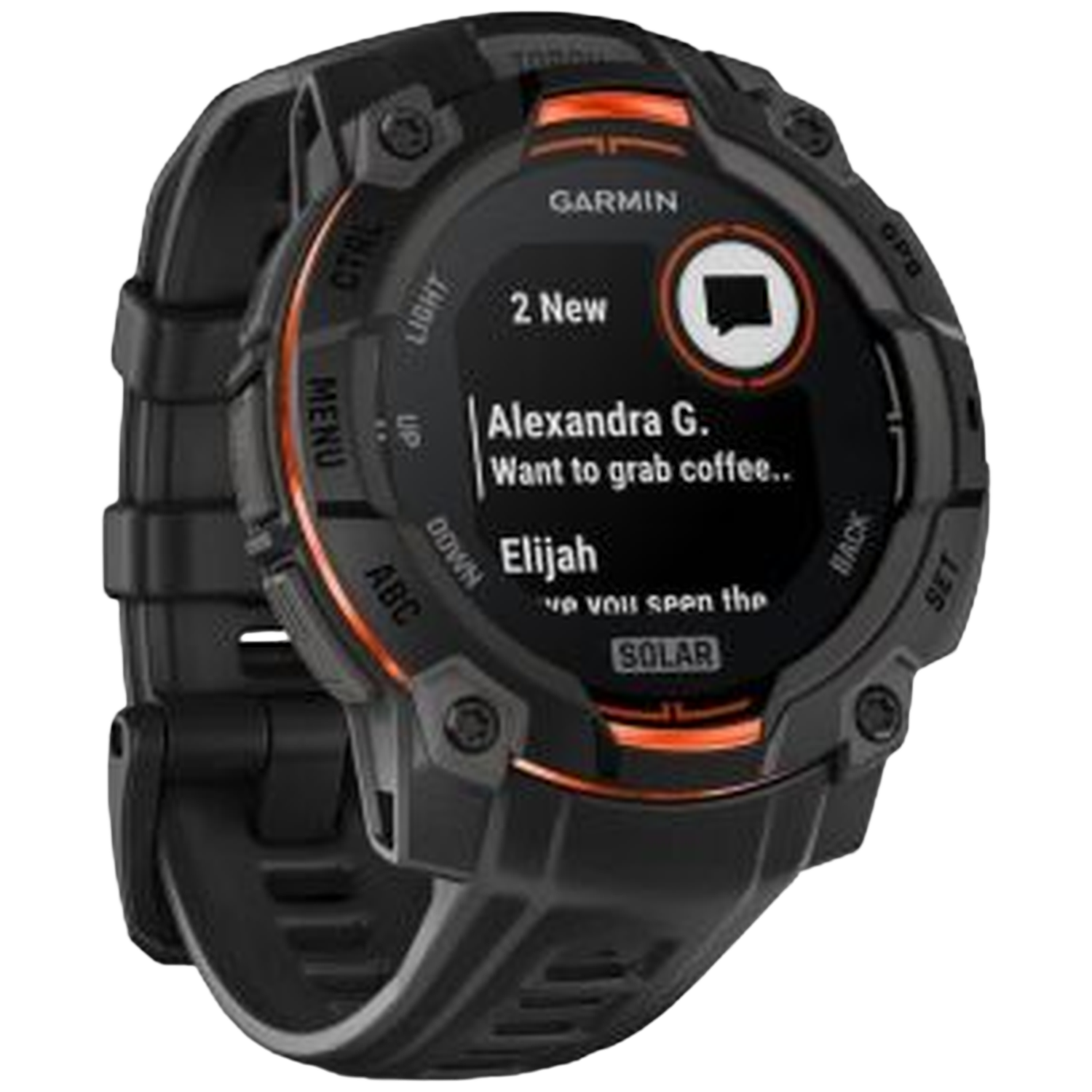 Garmin Instinct 3 45mm Solar Smartwatch Zwart