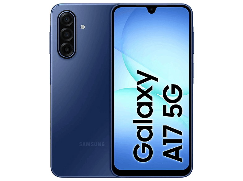Samsung Galaxy A17 5G, Azul, 256 GB, 8 GB RAM, 6.7, FHD+ Super AMOLED, Mediatek G99 Octa-core, 5000 mAh, Android 15