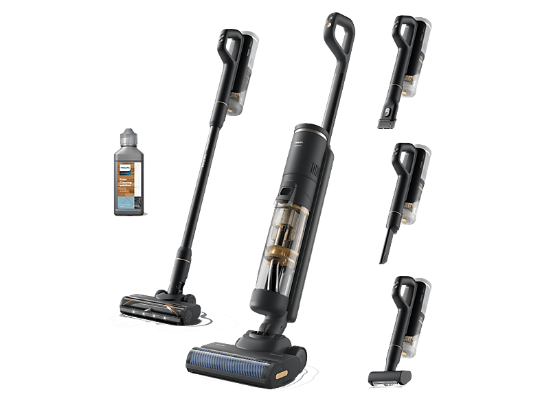 Odkurzacz bezprzewodowy PHILIPS AquaTrio XW7264/11 z funkcją aktywnego mycia