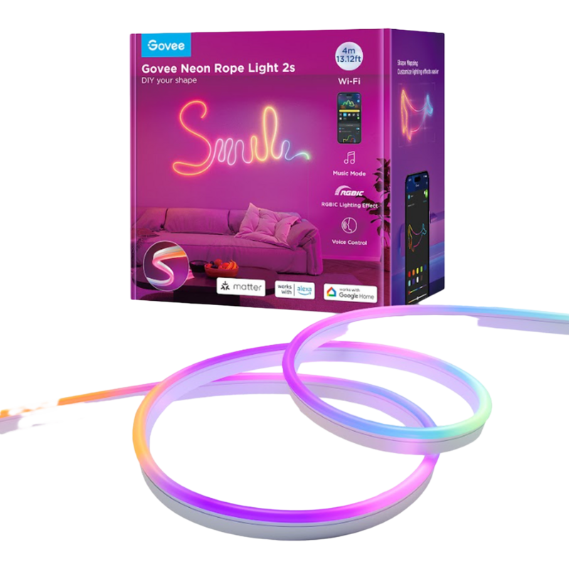 Govee Neon Rope Light 2 4m