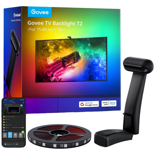 Govee Envisual TV Backlight T2 voor 75-85 inch tv's