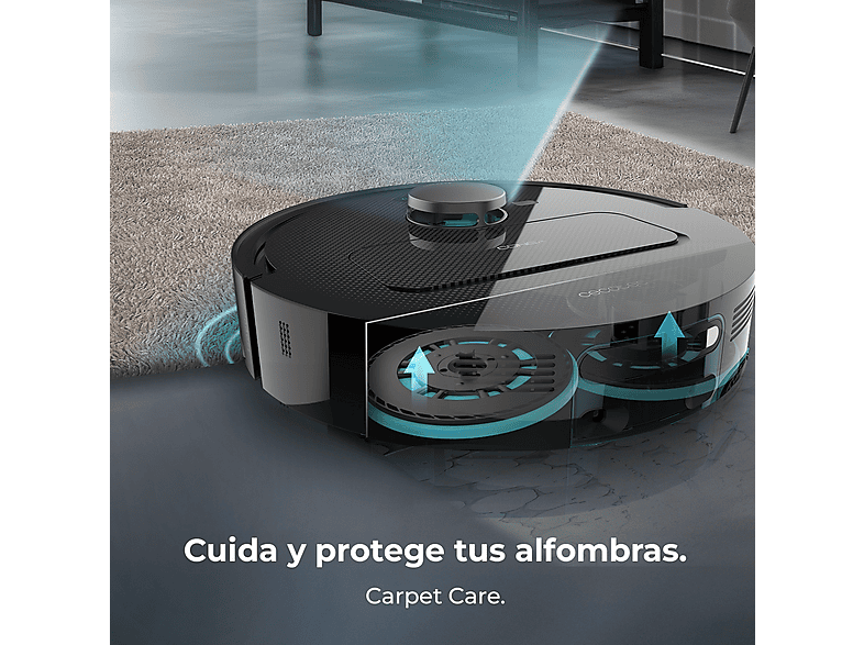 CECOTEC Conga X50, Map Genesis, Wifi, Navegación Laser, Cepillo multifunción. - Alcampo ¡Haz tu Compra Online y Recoge Más de 50.000 Productos a Precios Alcampo A Partir de 2h