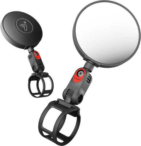 SEGWAY-NINEBOT eKickScooter visszapillantó tükör, háromtengelyes beállítás, domború üveg (AD.05.00.06.0014)