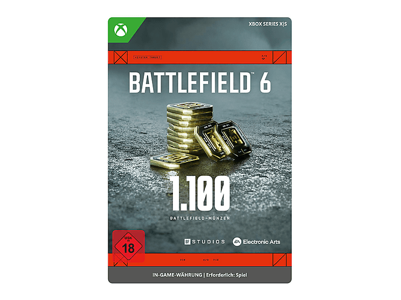 BATTLEFIELD 6: 1100 BFC - [Xbox Series X S] (FSK: 18)