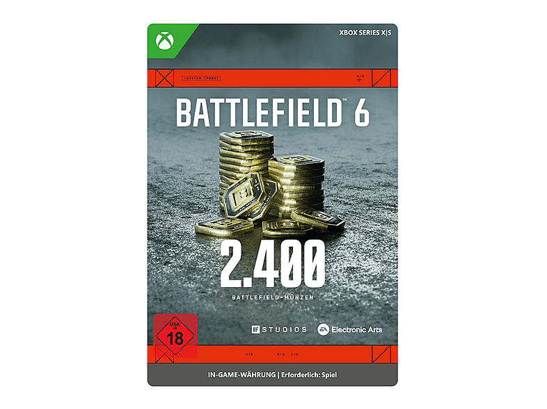 BATTLEFIELD 6: 2400 BFC - [Xbox Series X S] (FSK: 18)