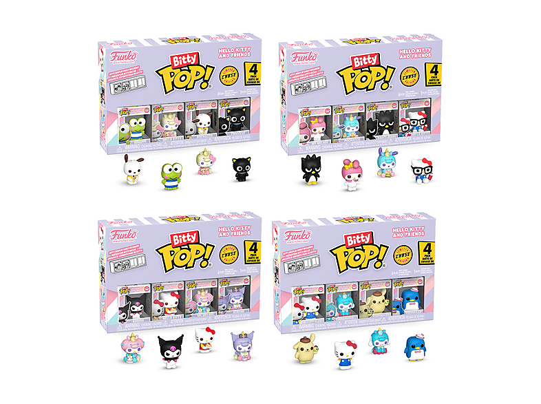 ACTION FIGURE FUNKO ASS BITTYPOP 4pk Sanrio
