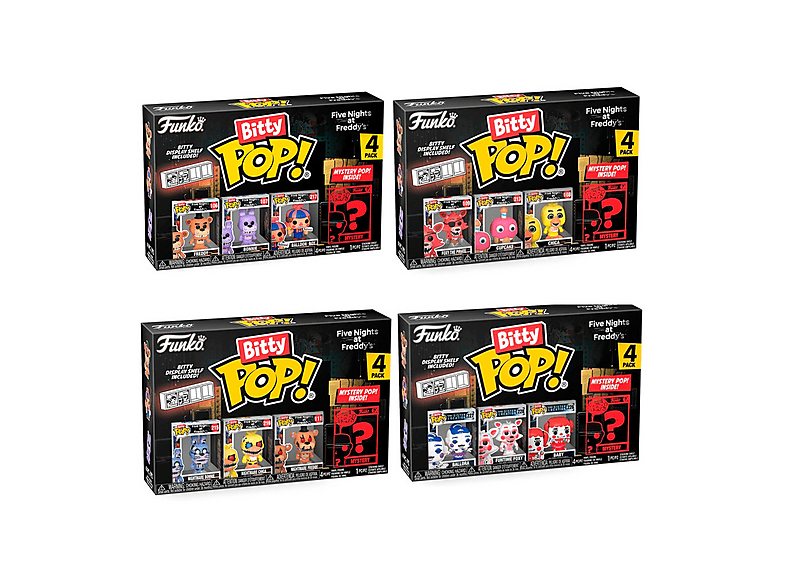 ACTION FIGURE FUNKO ASS BITTYPOP FNAF