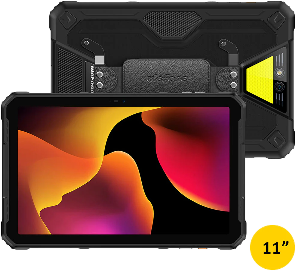 ULEFONE Armor Pad 2 11" 256GB WiFi/LTE Fekete Tablet (3113-SH1)