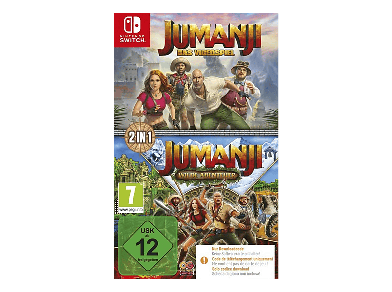 Jumanji 1+2 Compilation (CiaB) - Nintendo Switch [Deutsch]