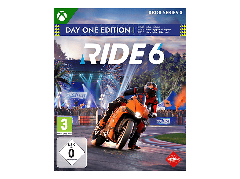 RIDE 6: Day One Edition - Xbox Series X [Deutsch, Französisch, Italienisch]