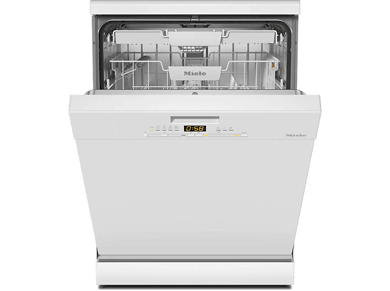 Lavavajillas - Miele G 5611 SC, 14 Servicios, 5 Programas, 59.8 cm Ancho, AutoOpen, ComfortClose, Brilliant White