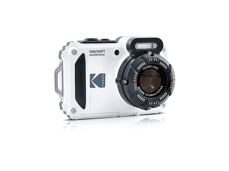 KODAK Pixpro WPZ2 4X Optik Zoom Su Altı Fotoğraf Makinesi Beyaz