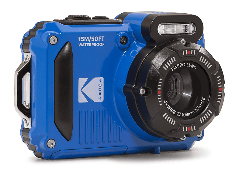 KODAK Pixpro WPZ2 4X Optik Zoom Su Altı Fotoğraf Makinesi Mavi
