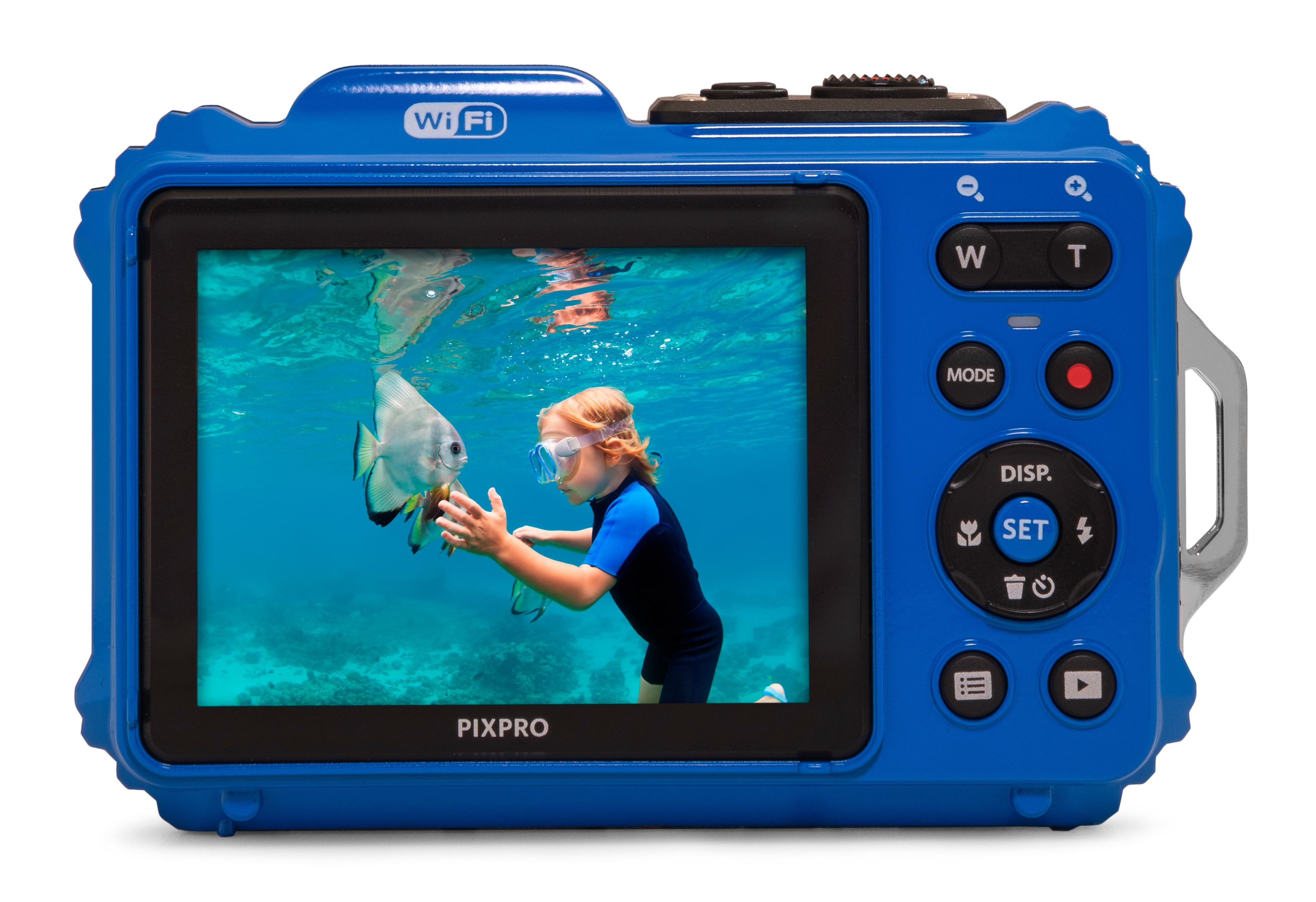 KODAK Pixpro WPZ2/4X Su Altı Fotoğraf Makinesi Mavi 16 GB SD+ 2