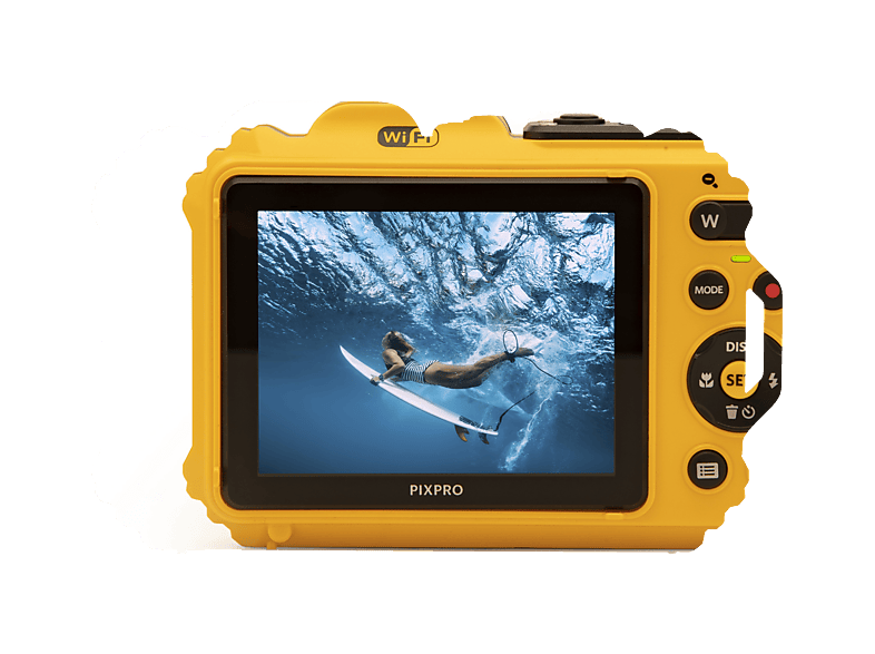 KODAK Pixpro WPZ2/4X Zoom Su Altı Fotoğraf Makinesi Sarı Fiyat