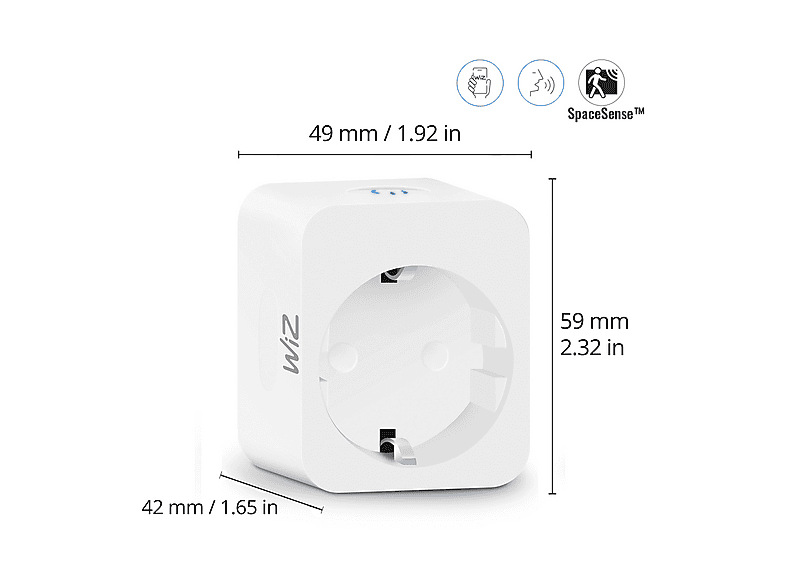 Thumbnail - PHILIPS WiZ Bundle 2x Smart Plug Smarte Steckdose