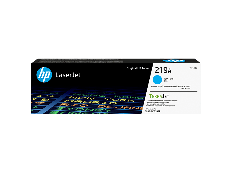 HP 219A Toner Cyaan