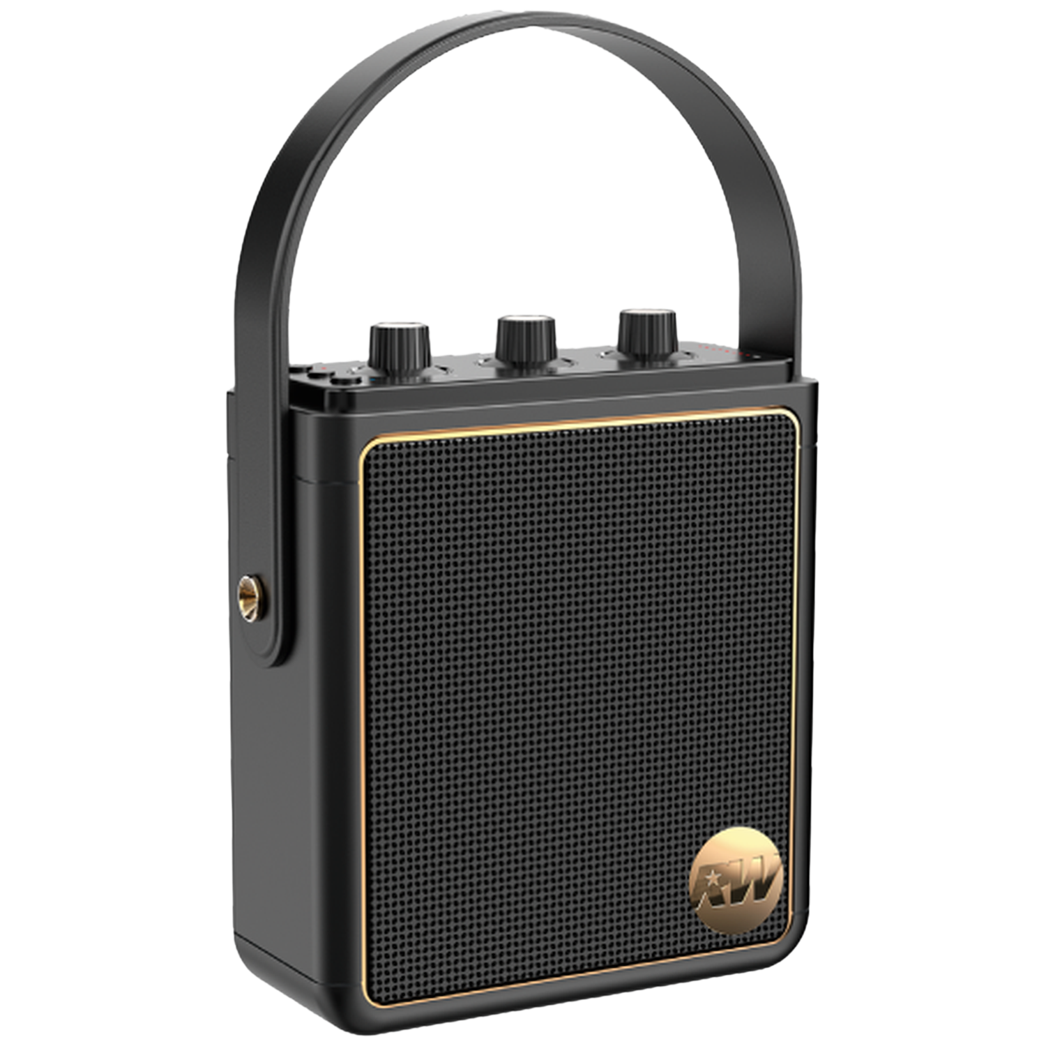 Peaq Ppa 540-rw Iconic Vibe 5 Retro Bluetooth Speaker Zwart