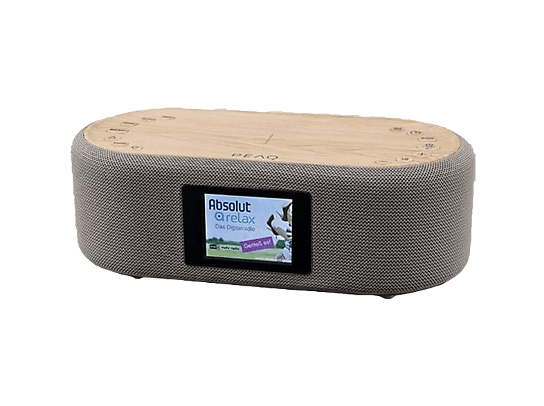 Peaq Pcr 120bt-w-1 Dab+ Wekkerradio Grijs