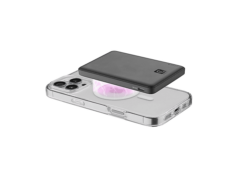 Caricatore Wireless Cellularline Magsafe 5000 Nero