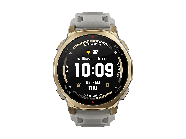 SMARTWATCH AMAZFIT T-REX 3 PRO 44MM, GRAY GOLD
