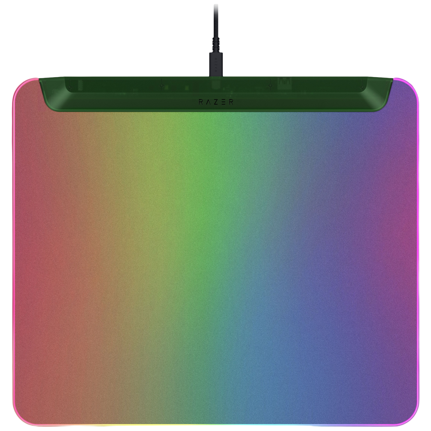 Razer Firefly V2 Pro Multi-zone Chroma Gaming Mouse Mat - Phantom Green Edition Gaming-muismat