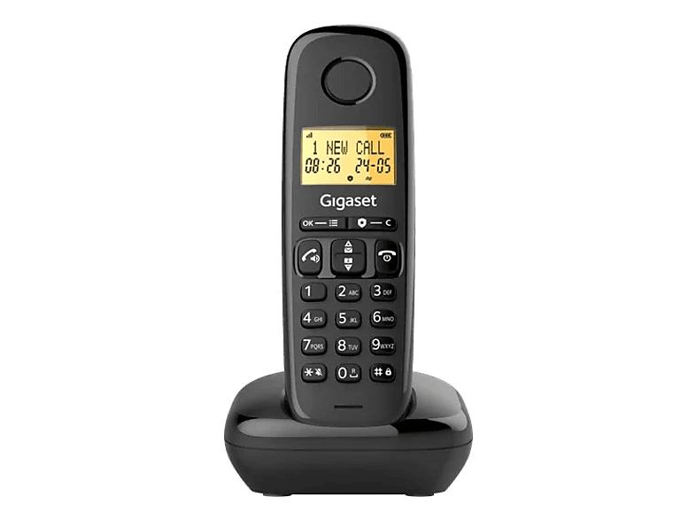 Telefon bezprzewodowy GIGASET Basic 100 Czarny