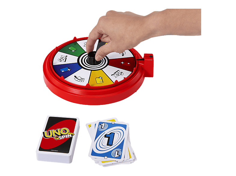 Thumbnail - MATTEL GAMES JGR00 Uno Spin Gesellschaftsspiel Mehrfarbig