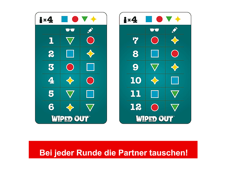 Thumbnail - MATTEL GAMES JLB41 Wiped Out Partyspiel Mehrfarbig