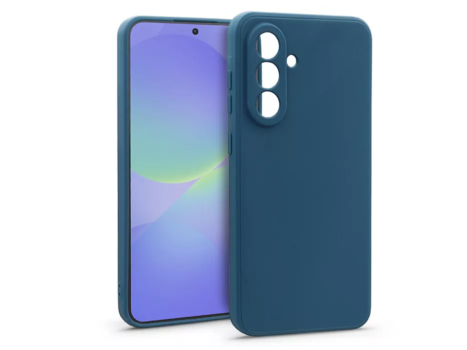 HAFFNER Samsung Galaxy A36 5G matt szilikon tok, kék (HF355745)