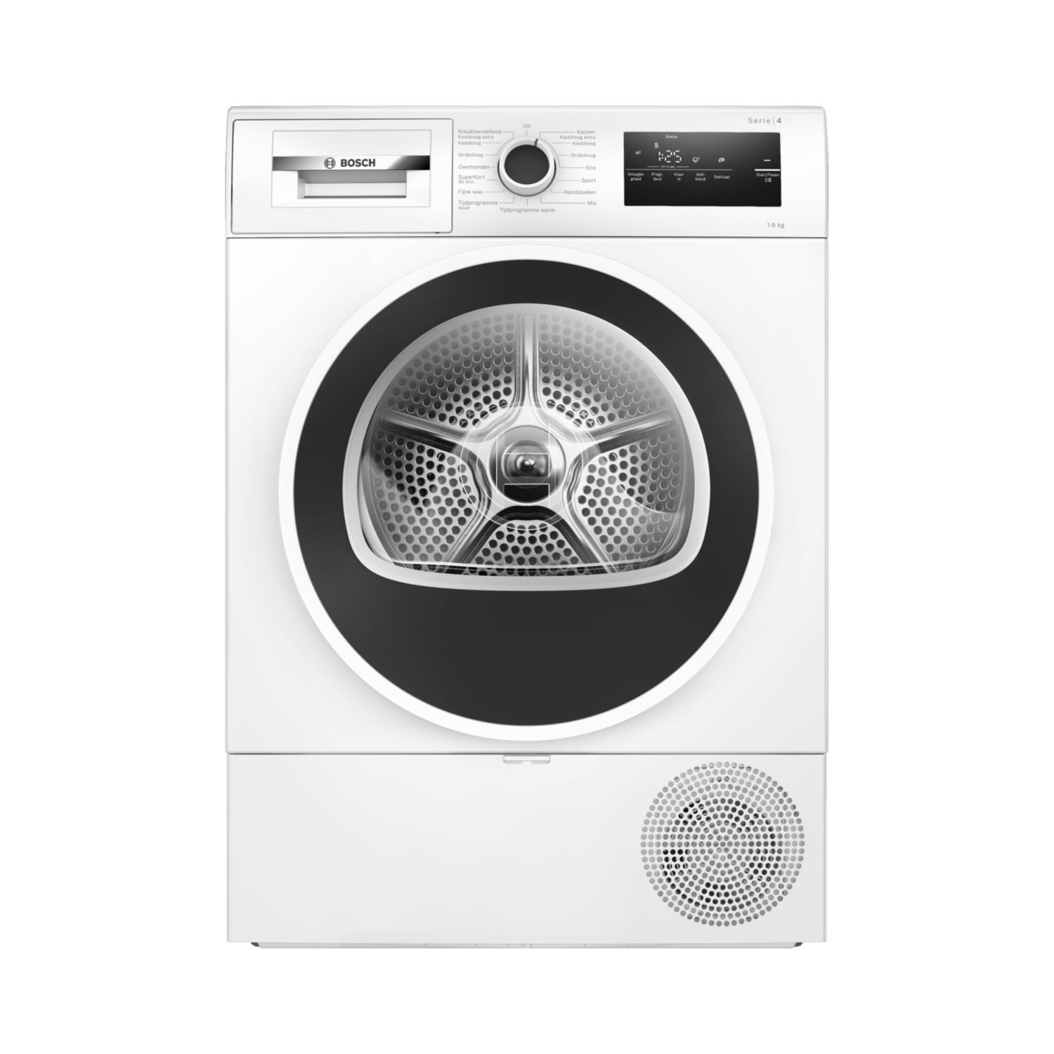 Bosch WTH8520LNL warmtepomp droger / wasdroger wit met 8 kg. trommel zuinig energieklasse A++ | .