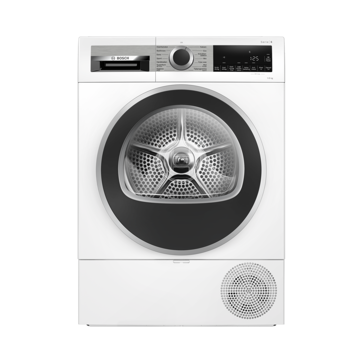 Bosch Wqg233dlnl - Warmtepompdroger 8 Kg 63 Db Energielabel C