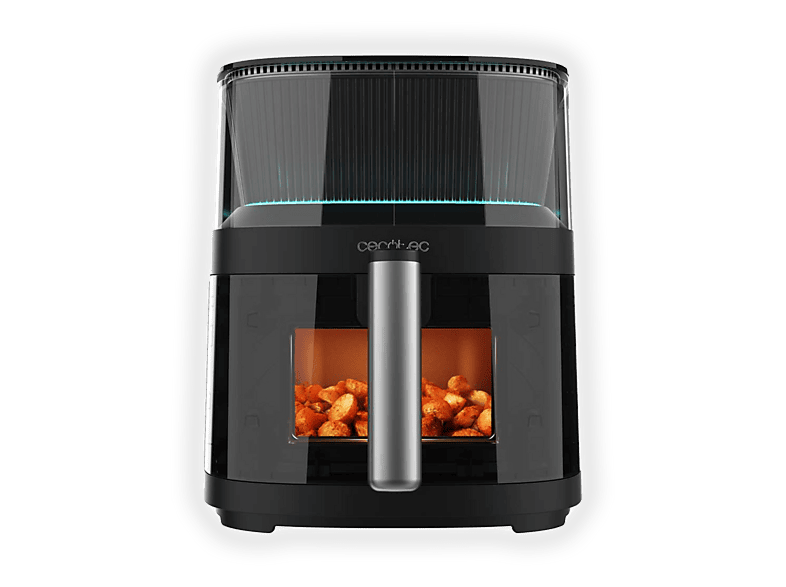 CECOTEC Cecofry Neon 5000 FRIGGITRICE AD ARIA, capacità 5 l, Max potenza 1500 W, Black