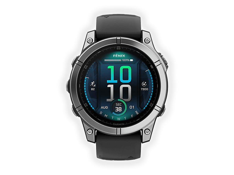 SMARTWATCH GARMIN fenix E, Nero/Acciaio