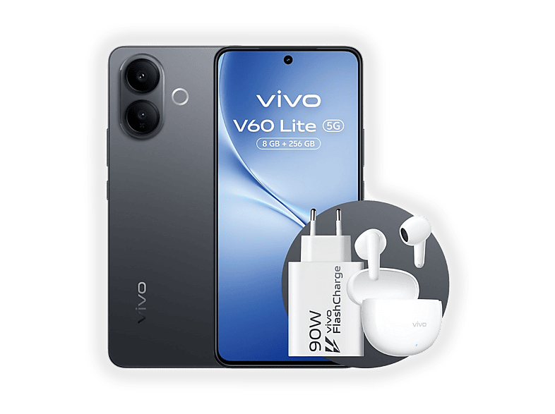 VIVO V60 LITE SPECIAL PACK, 256 GB, BLACK