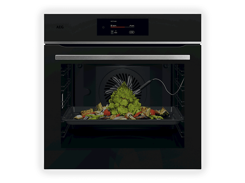 AEG TE8PB731AT FORNO INCASSO, dimensoni: L 59,5 cm – A 59,4 P 56,7 cm, Matt Black, classe A++
