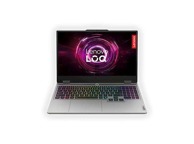 Lenovo LOQ 15 Notebook Gaming, 15,6", processore AMD Ryzen 7 250, Nvidia GeForce Rtx 5050, RAM 16 GB, 1000 GB Ssd, Grey, Windows 11 Home