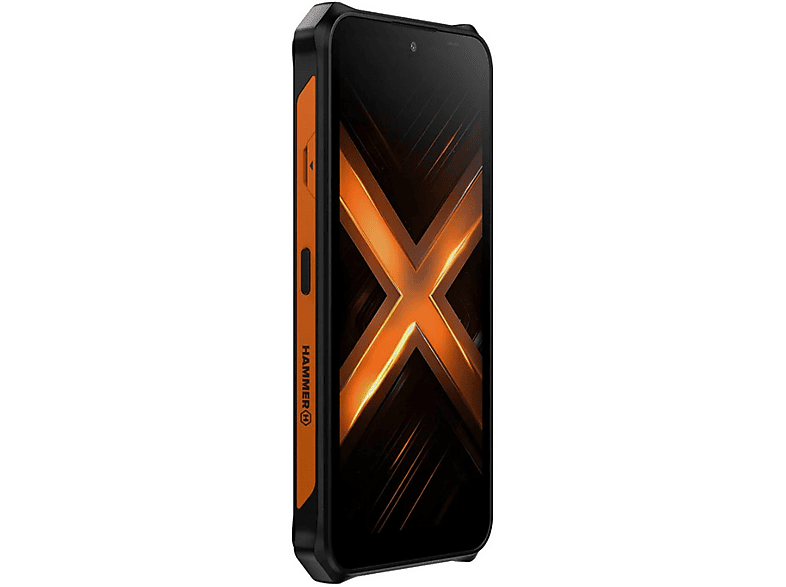 Smartfon HAMMER Energy X2 5G 8/256GB 6.1" Czarno-pomarańczowy – zdjęcie 2