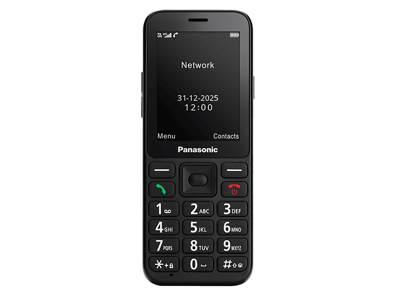 PANASONIC KX-TU 250 Mobiltelefon, Schwarz