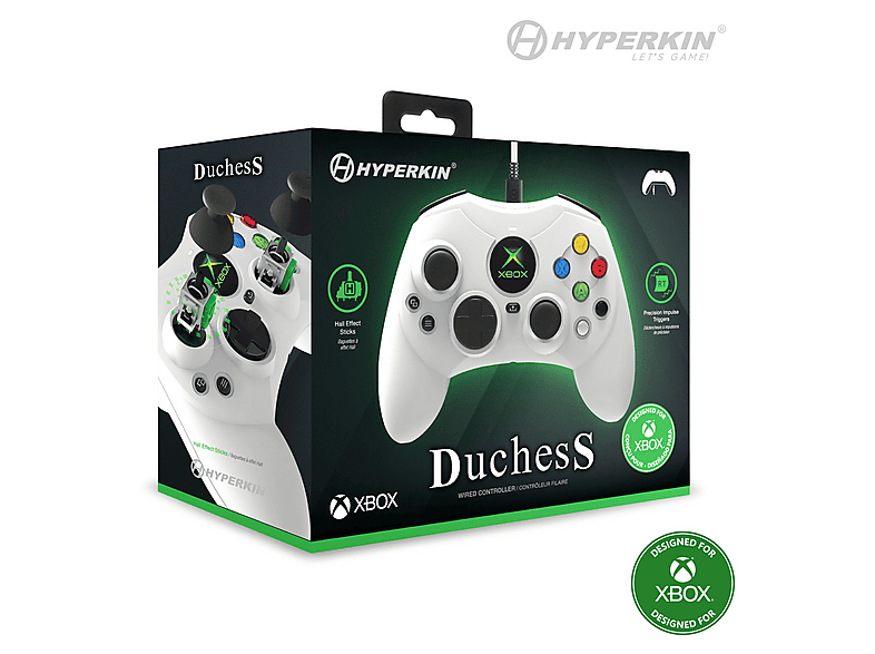 Thumbnail - HYPERKIN M01618-BK DUCHESS kabelgebunden Controller Weiß für Xbox Series, One, PC