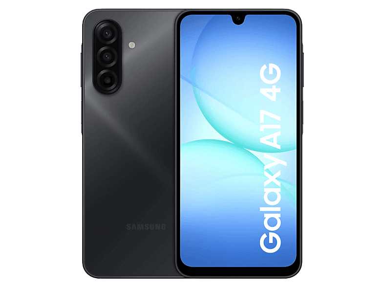 Samsung Galaxy A17 LTE, Negro, 128 GB, 4 GB RAM, 6.7, FHD+ Super AMOLED, Mediatek G99 Octa-core, 5000 mAh, Android 15