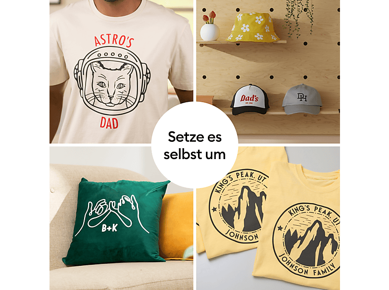 Thumbnail - CRICUT Smart Iron-On, Bügelfolie ohne Schneidematte (91.4 cm), Marineblau Wärmetransferfolie