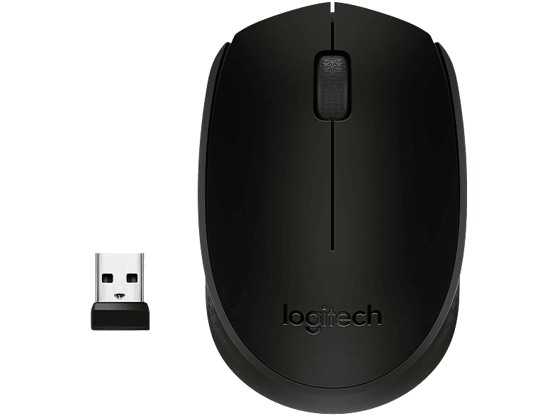 Logitech M171 USB Alıcılı Kablosuz Kompakt Mouse - Siyah