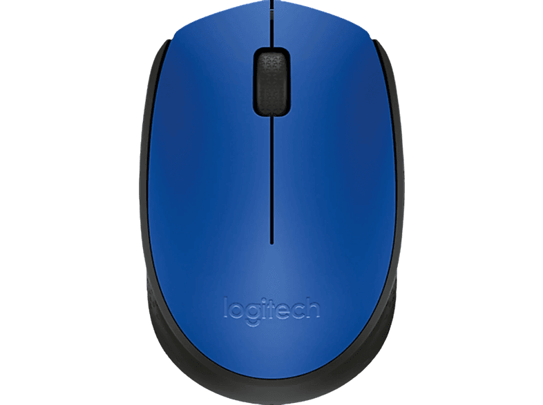 Logitech M171 USB Alıcılı Kablosuz Kompakt Mouse - Mavi