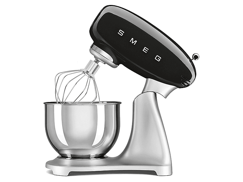 Smeg SMF04BLEU 50' Style Küchenmaschine Schwarz (Rührschüsselkapazität: 4,8 l, 800 Watt) — Foto 2 von 4