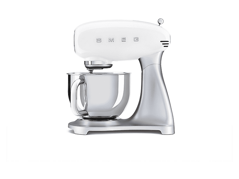 Smeg SMF04WHEU 50' Style Küchenmaschine Weiß (Rührschüsselkapazität: 4,8 l, 800 Watt) — Foto 2 von 5