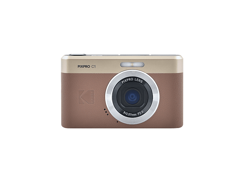 KODAK Pixpro C1 Dijital Fotoğraf Makinesi Retro Kahve Fiyat