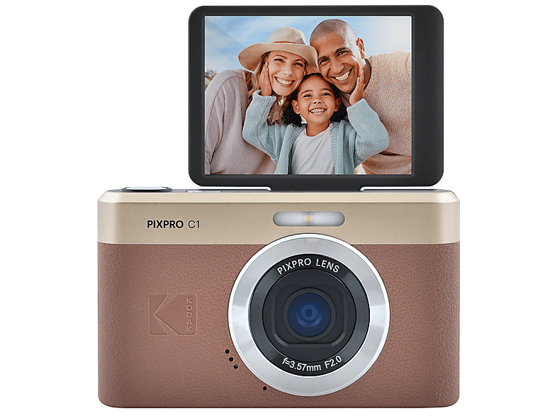 (*o様 Kodak PIXPRO C1 デジタルカメラ　箱付き KODAK Pixpro C1 Dijital Fotoğraf Makinesi Retro Kahve Fiyat
